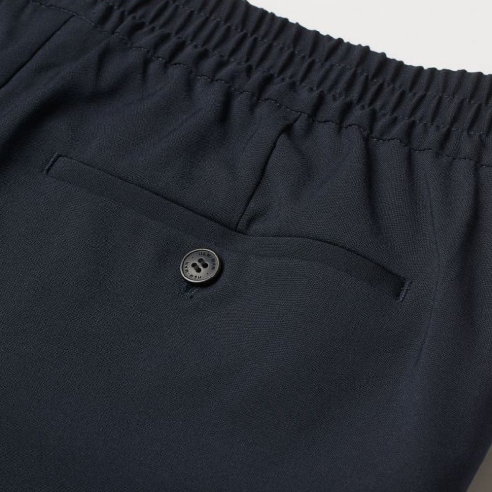 NWOT Navy Blue Dressy Jogger Blue Size XS Regular Fit